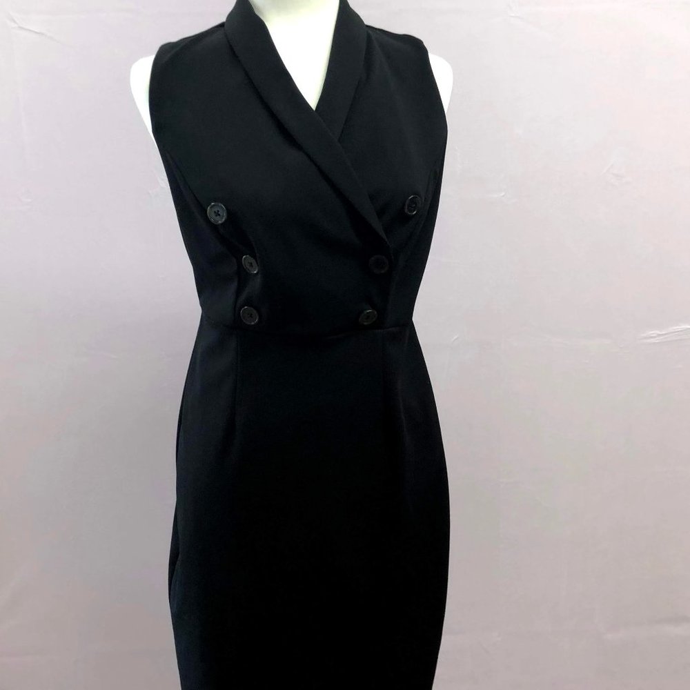 Classic Black Sheath Dress